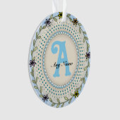 Monogramme feuillu (devant)