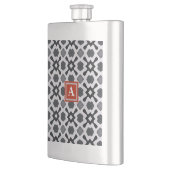 Monogramme | Flacon classique Motif noir et blanc (Gauche)