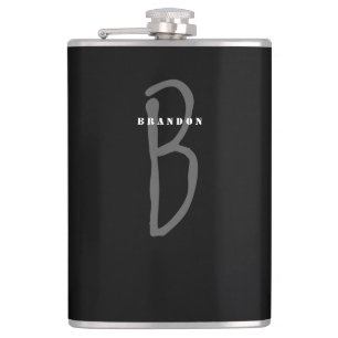 Monogramme Flacon de hanche personnalisé pour homm