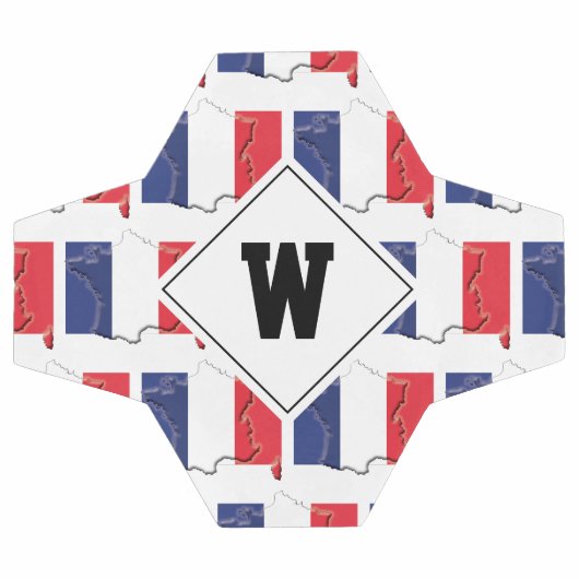 MONogramme FLAG FRANCE (Plat)