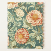 Monogramme Fleur de Pêche Vintage William Morris (Dos)