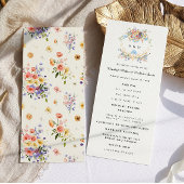 Monogramme fleur sauvage | Programme Ornate Boho W