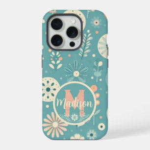 Monogramme Fleurs lunaires