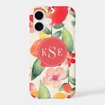 Monogramme floral