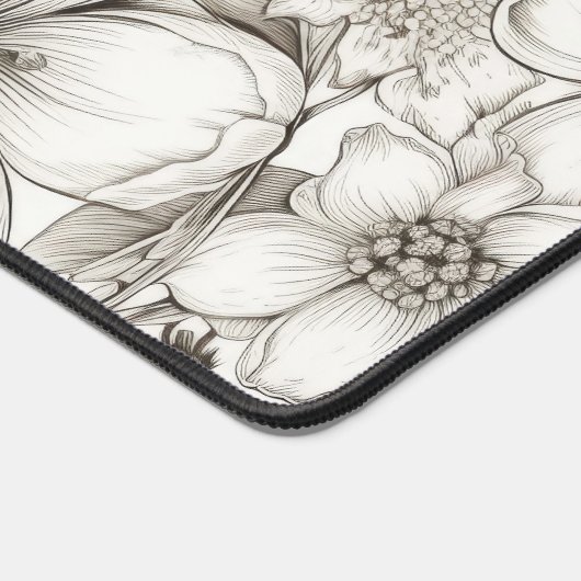 Monogramme floral bohème (Coin)