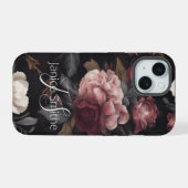 Monogramme Floral Foncé (Verso Horizontal)