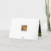 Monogramme floral (foncé) (Dos)