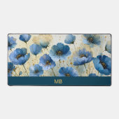 Monogramme floral Navy Crème Or Luxe (Recto)