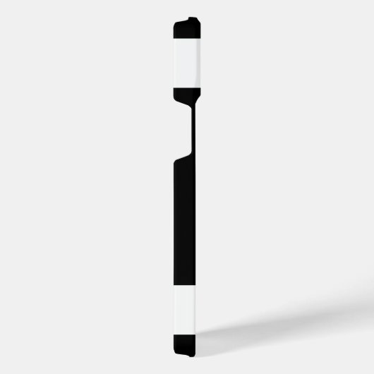 Monogramme floral noir et blanc (Côté droit)