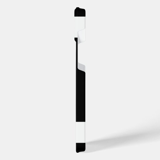 Monogramme floral noir et blanc (Côté gauche)