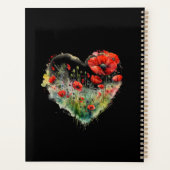 Monogramme floral rouge (Dos)