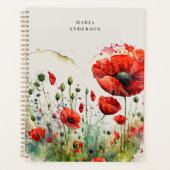 Monogramme floral rouge (Devant)