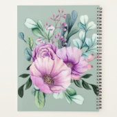 Monogramme floral violet WEDDING PLANNER Nouveaux  (Dos)