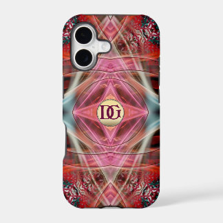 Monogramme Fractal Diamond Dreams Personnalisé iPh