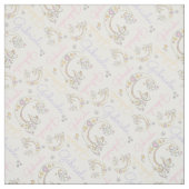 Monogramme Gabriela nom et lettre G tissu (Échantillon)