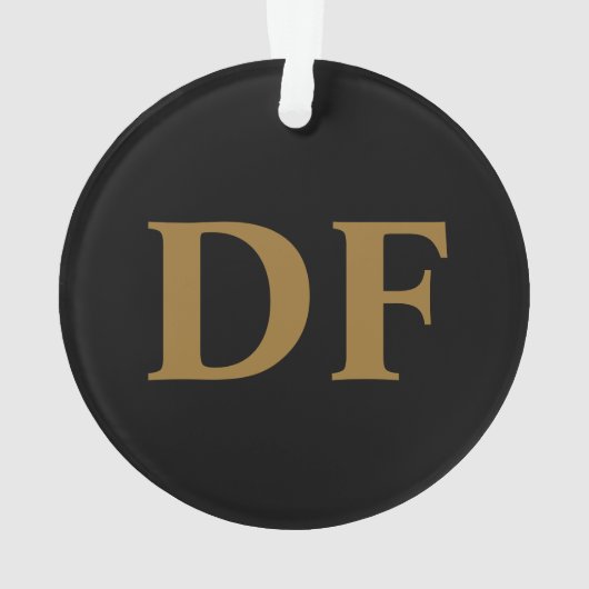 Monogramme Gold personnalisé (dos)