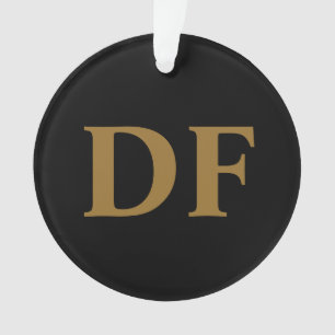 Monogramme Gold personnalisé