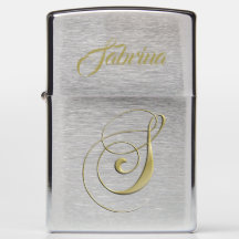 Monogramme Golden Fancy S Personnaliser Votre Nom