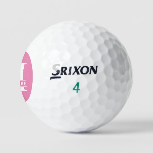 Monogramme gras minimal avec nom | Les balles de g (Logo)