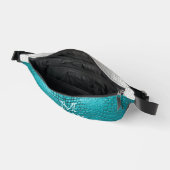 Monogramme Gris et peau Turquoise de serpent Faux (Ouvrir)