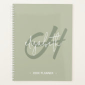 Monogramme hebdomadaire mensuel (Devant)