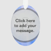 Monogramme initial C avec des ailes d'ange, nuages (dos)