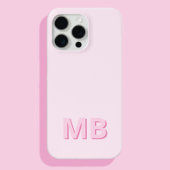 Monogramme initial moderne simple