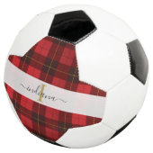 Monogramme Initial Nom Plaid Tartan Wallace (3/4)