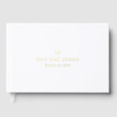 Monogramme intemporel Mariage moderne (Recto)