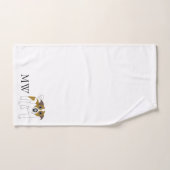 Monogramme Jack Russell Terrier Chien Conception (Serviette à main)