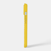 Monogramme jaune clair simple (Côté gauche)