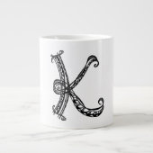 Monogramme K Jumbo Mug (Devant)