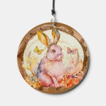 Monogramme Lapin Rose Woodland Nouveau Baby shower