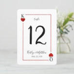 Monogramme Lecture Carte Mariage Collection N° tab<br><div class="desc">Célébrez dans le style avec ces cartes de numéro de table mariages design et très tendance. Ce design est facile à personnaliser avec votre libellé d'événement spécial et vos invités seront ravis quand ils verront ces numéros de table fabuleux. *** COMMENT COMMANDER *** S'il vous plaît customiser et ajouter chaque...</div>