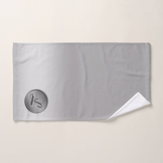 Monogramme "Lettre L" (Serviette à main)