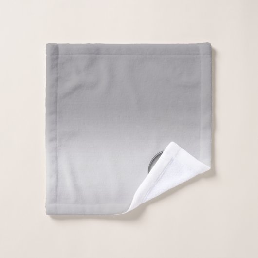 Monogramme "Lettre V" (Gant de toilette)