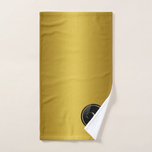 Monogramme "Lettre V" (Serviette à main)