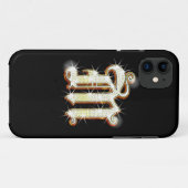 Monogramme M iPhone 5 Coque (Dos (Horizontal))