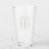Monogramme M - Verre de 16 oz (Dos)