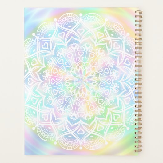 Monogrammé Mandala Neon Holographique 2022 2023 (Dos)