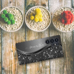 Monogramme manuscrit Élégant Parties scintillant e<br><div class="desc">Le design est une photo et les coques ne sont pas faits avec de la parties scintillant, des paillettes, des métaux ou des bois. Cette conception est également disponible sur d'autres modèles de téléphone. Choisissez Type de périphérique pour voir d'autres iPhone, Samsung Galaxy ou coques Google. Certains styles peuvent être...</div>