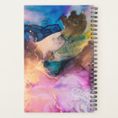 Monogramme marbré coloré personnalisable (Dos)