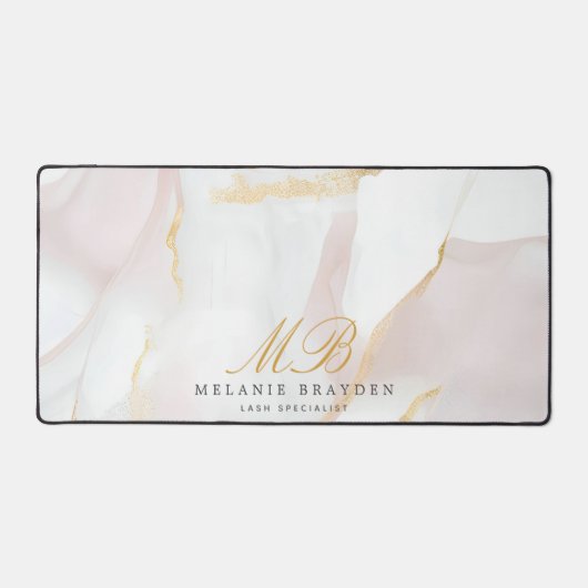 Monogramme Marbre Rose Gold Rose Clair (Recto)