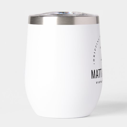 Monogramme Mariage de fleurs modernes (Avant)