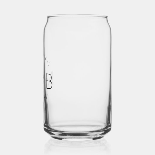 Monogramme Mariage de tige florale rustique (Gauche)