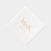 Monogramme Mariage élégant et simple (Droite)