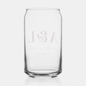 Monogramme mariage minimaliste Bourgogne (Verso)