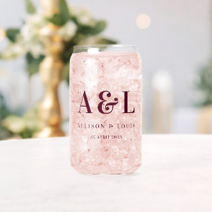 Monogramme mariage minimaliste Bourgogne