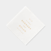 Monogramme Mariage minimaliste simple (Droite)