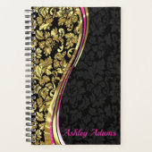 Monogramme métal or Damask (Devant)